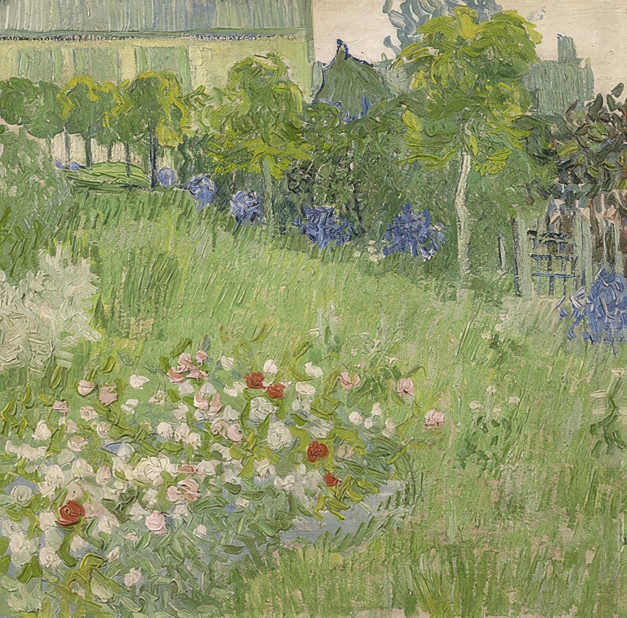 Daubignys trädgård. 1890 av Vincent van Gogh