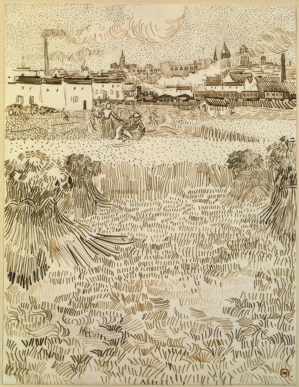 Skördaren av Vincent van Gogh