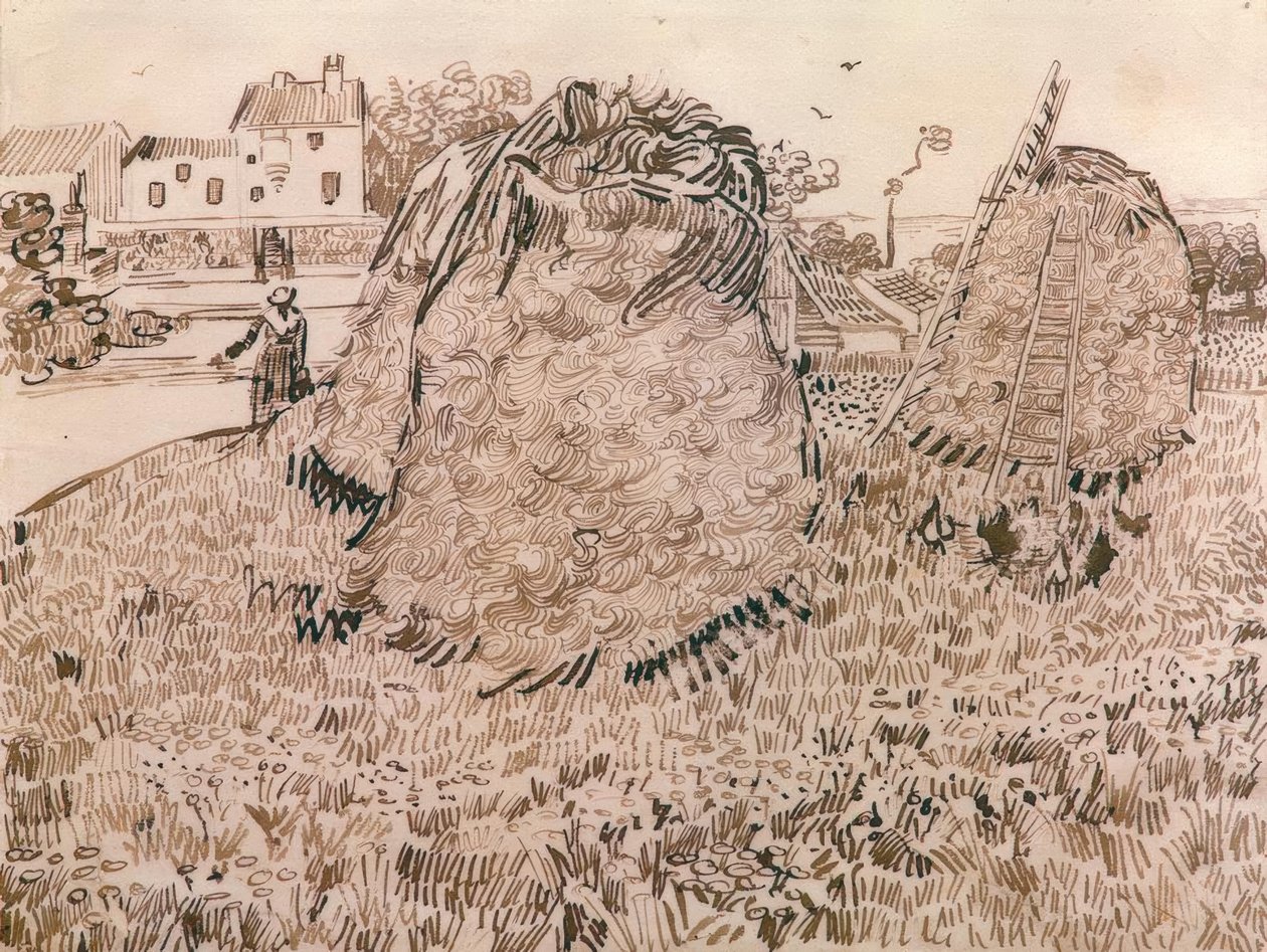 Högen av halm av Vincent van Gogh
