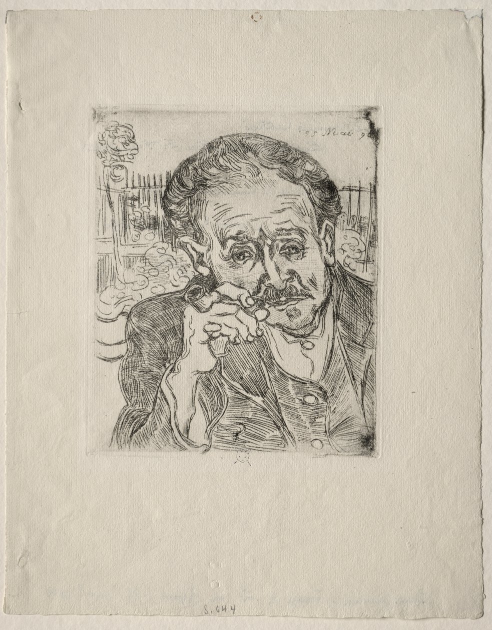 Dr Gachet av Vincent van Gogh
