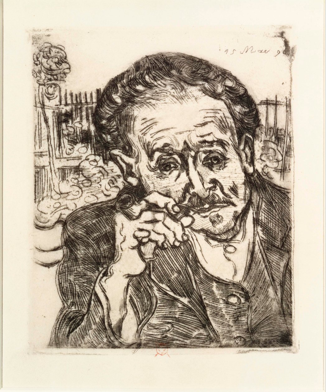 Dr Gachet av Vincent van Gogh