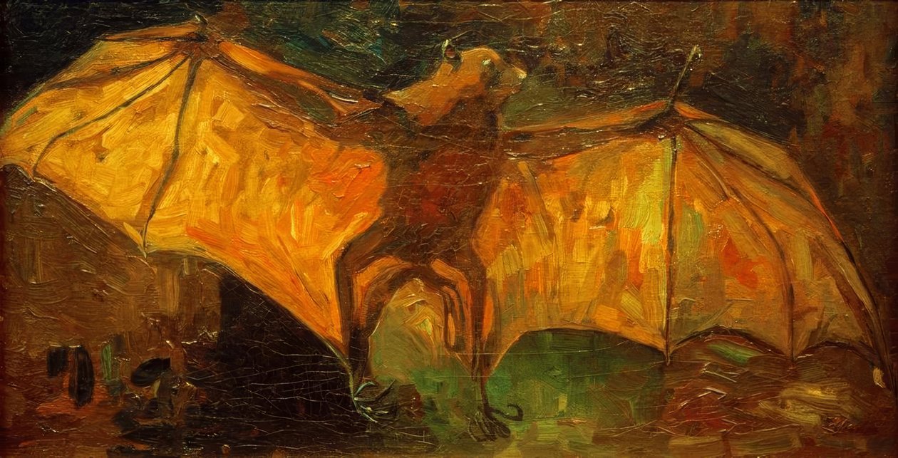 Flygande hund (Kalong) av Vincent van Gogh