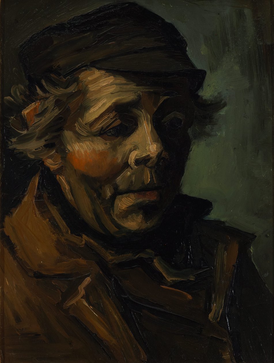 Chef för en bonde, 1884 av Vincent van Gogh