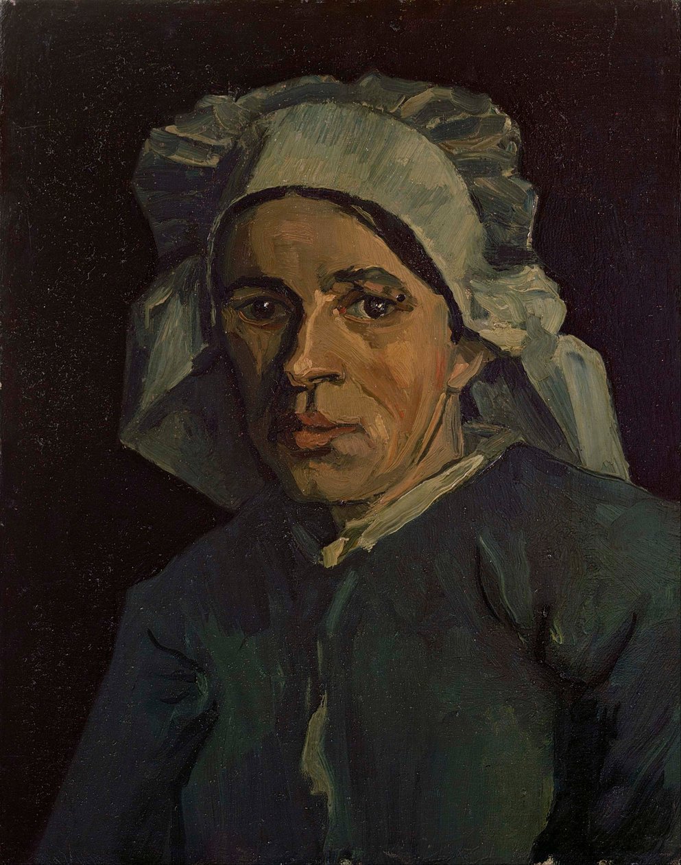 En kvinnas huvud av Vincent van Gogh