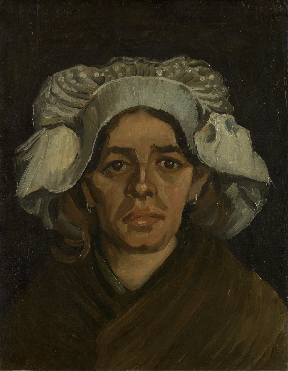 En kvinnas huvud av Vincent van Gogh