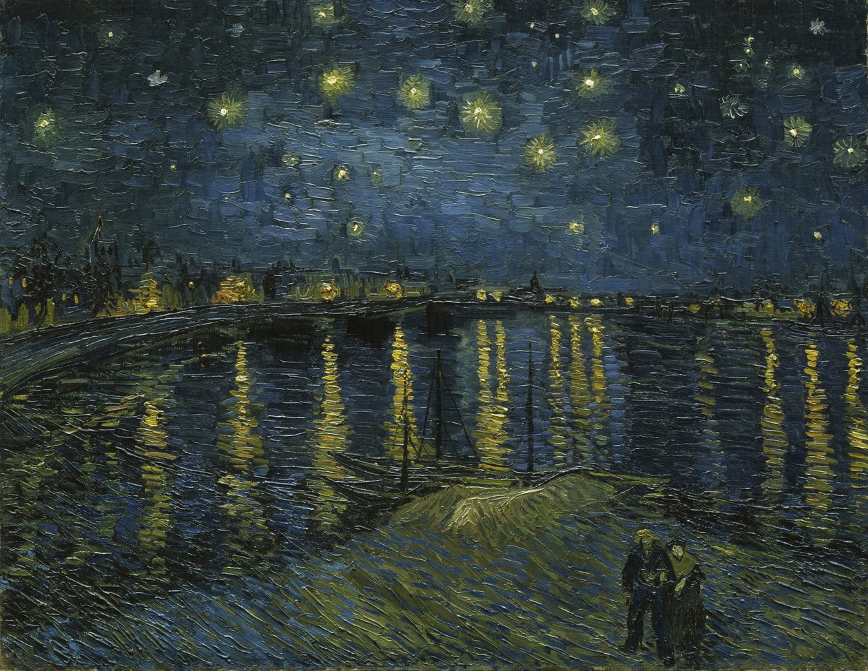 Stjärnenatt av Vincent van Gogh