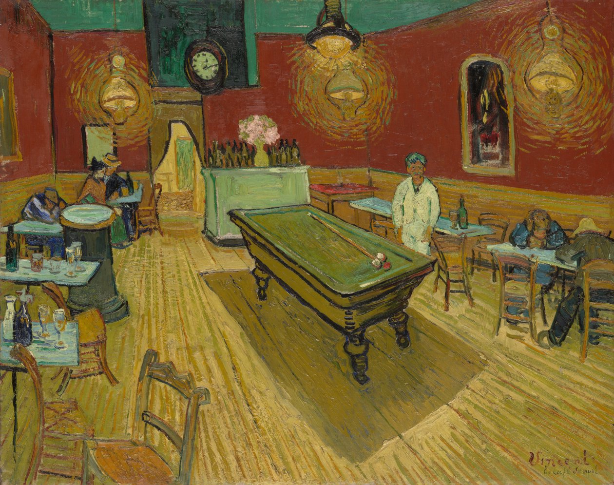 Nattkaféet av Vincent van Gogh