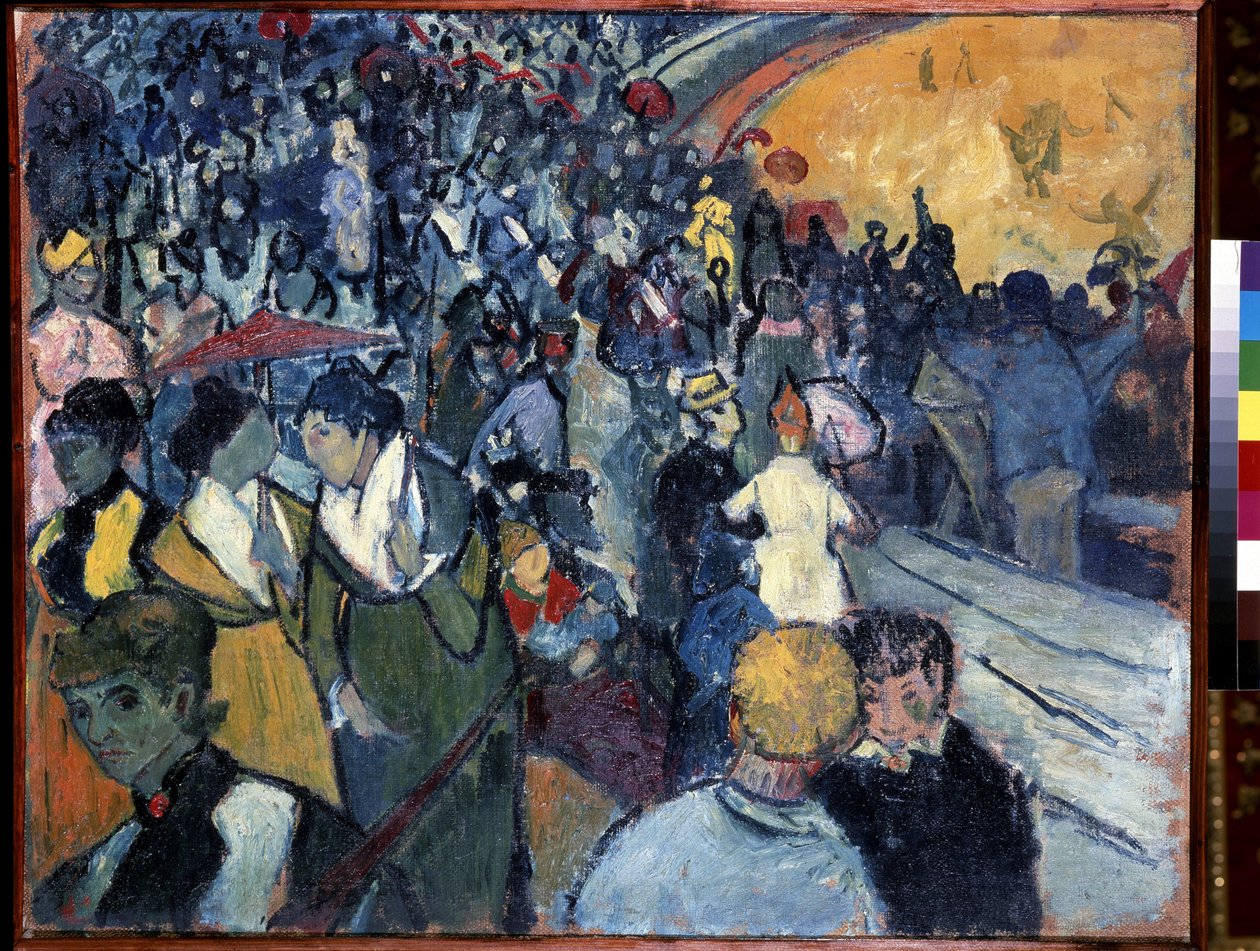 Arenas i Arles. Målning av Vincent Van Gogh (1853-1890) av Vincent van Gogh