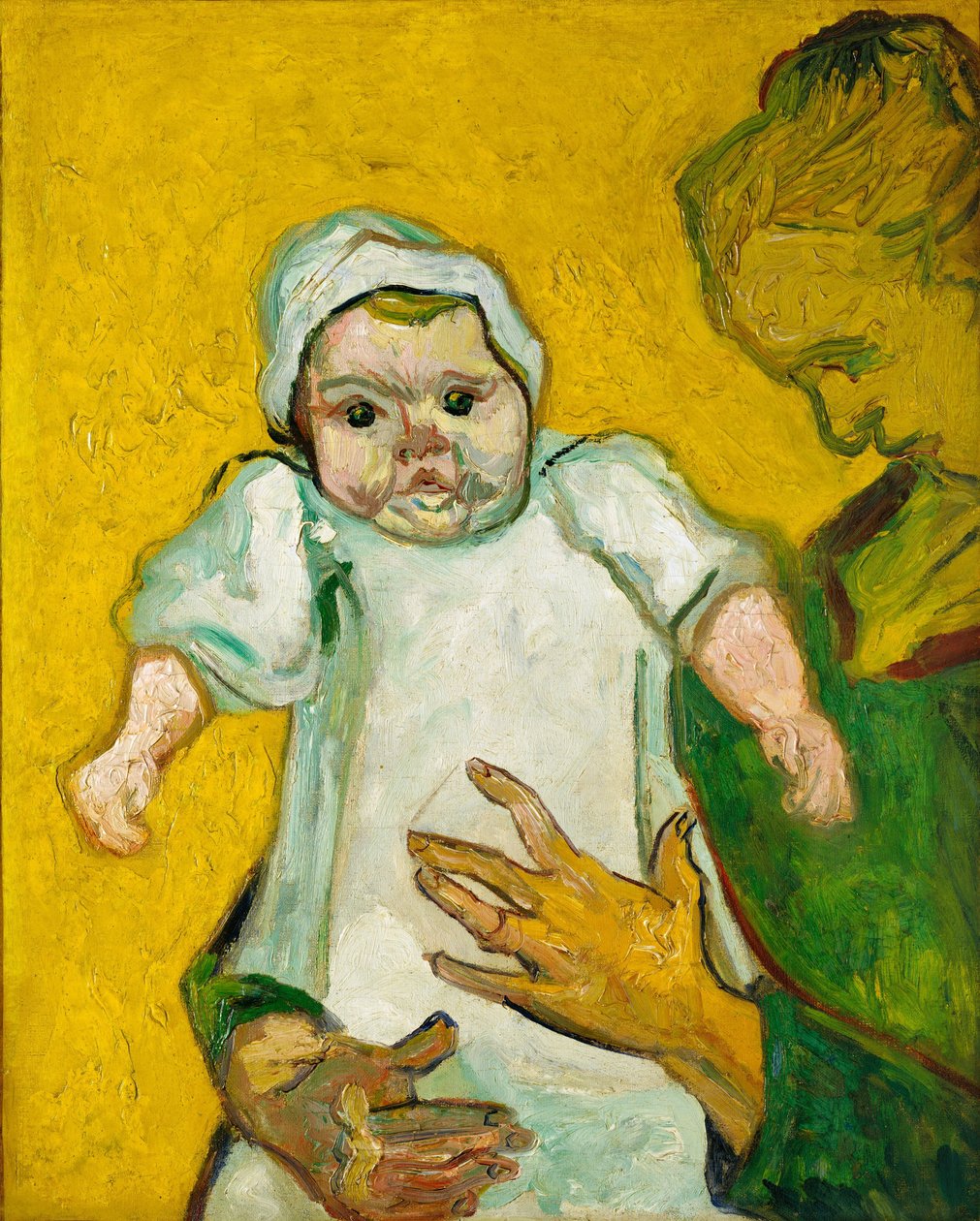 Madame Roulin och hennes barn, november 1888 av Vincent van Gogh