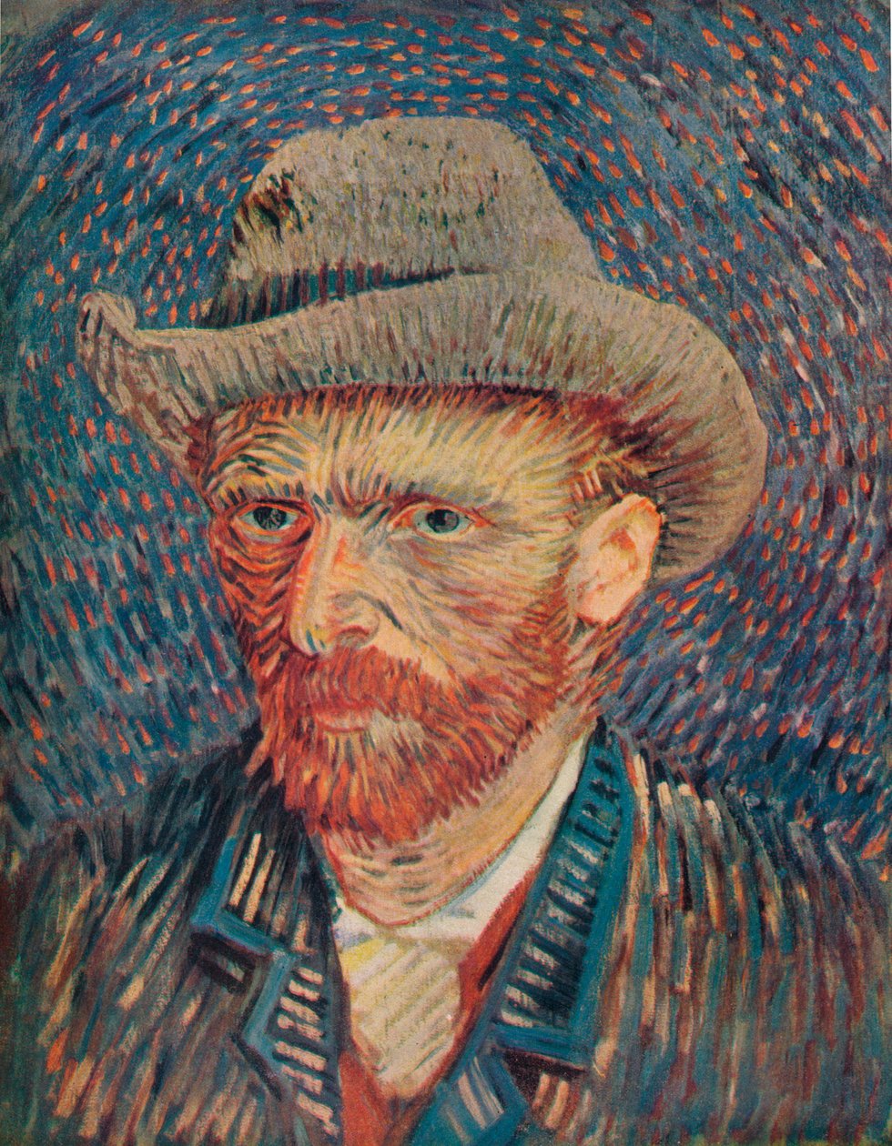 Porträtt av konstnären, 1887 av Vincent van Gogh