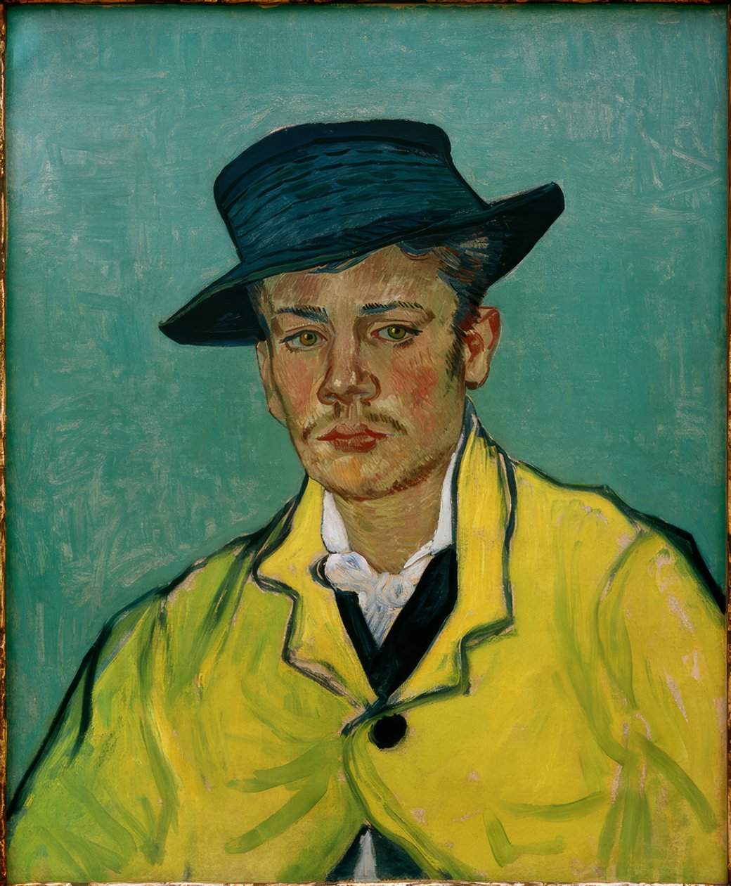 Porträtt av Armand Roulin (Porträt Armand Roulin) av Vincent van Gogh