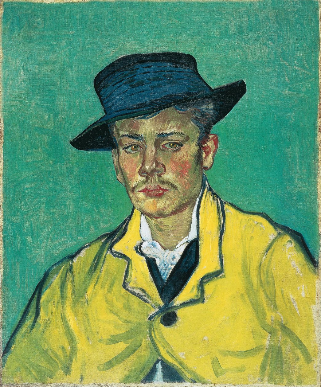 Porträtt av Armand Roulin av Vincent van Gogh