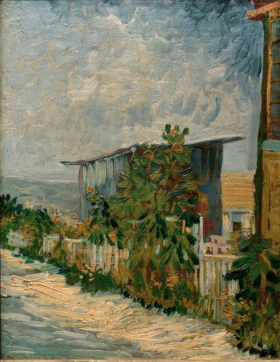 Skjul med solrosor av Vincent van Gogh