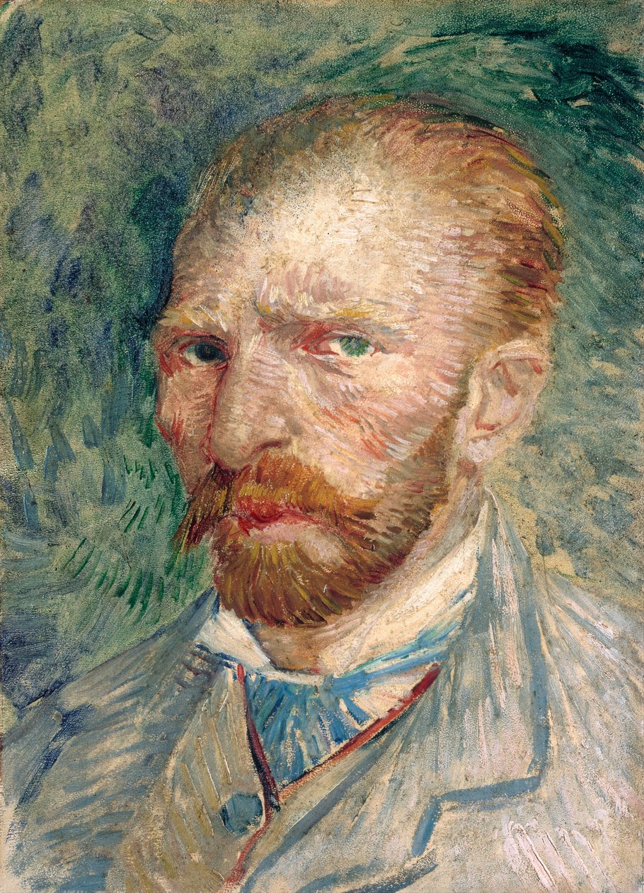 Självporträtt av Vincent van Gogh