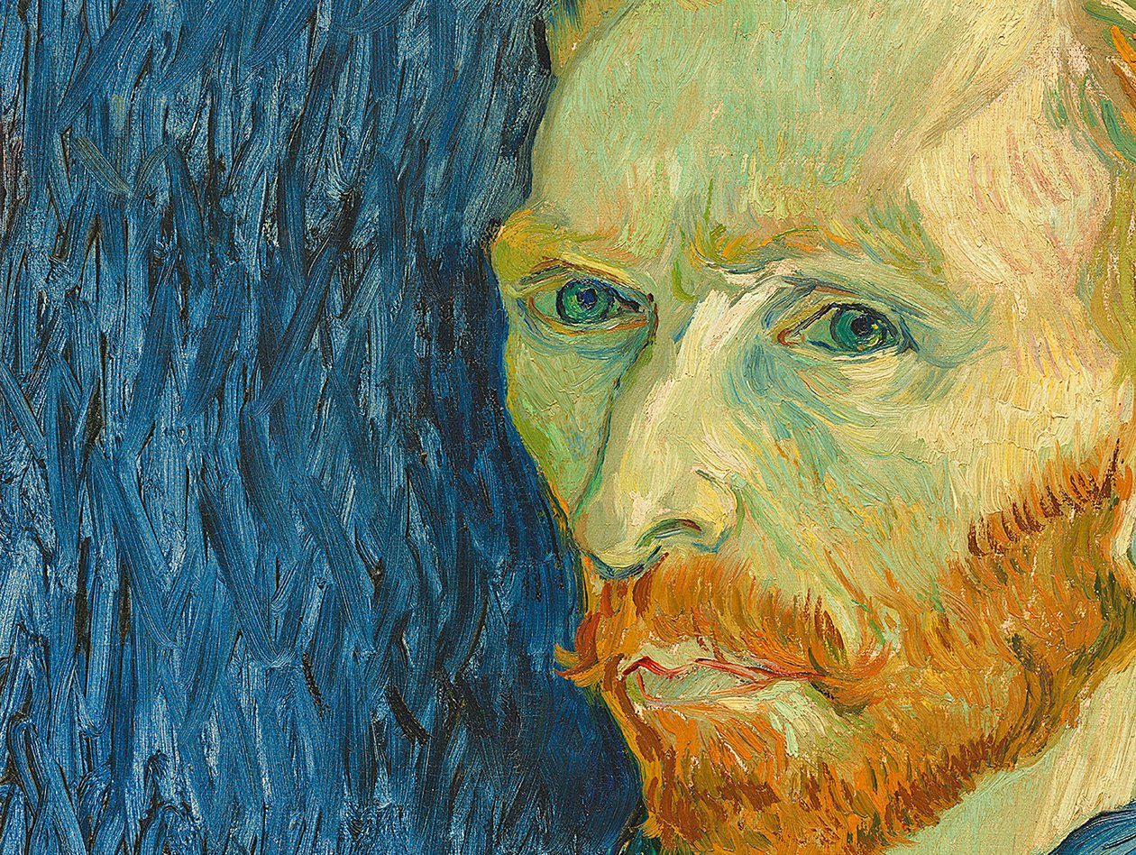 Självporträtt, 1889 av Vincent van Gogh