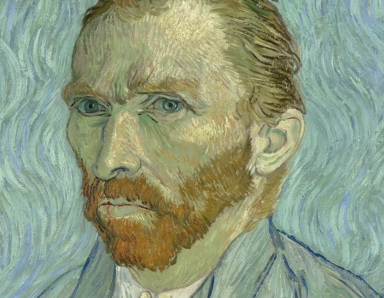 Självporträtt av Vincent van Gogh