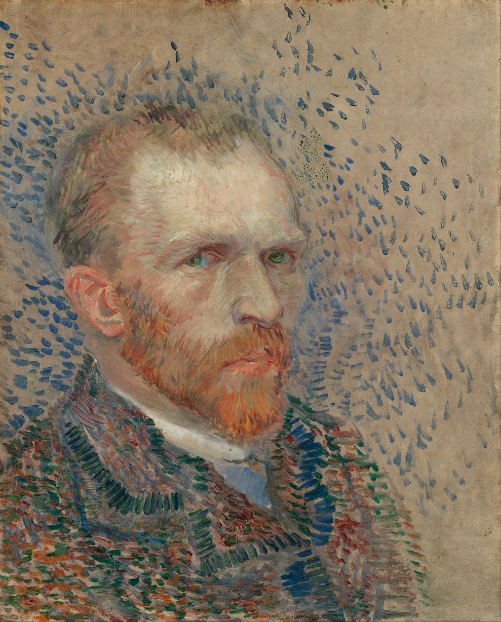 Självporträtt av Vincent van Gogh