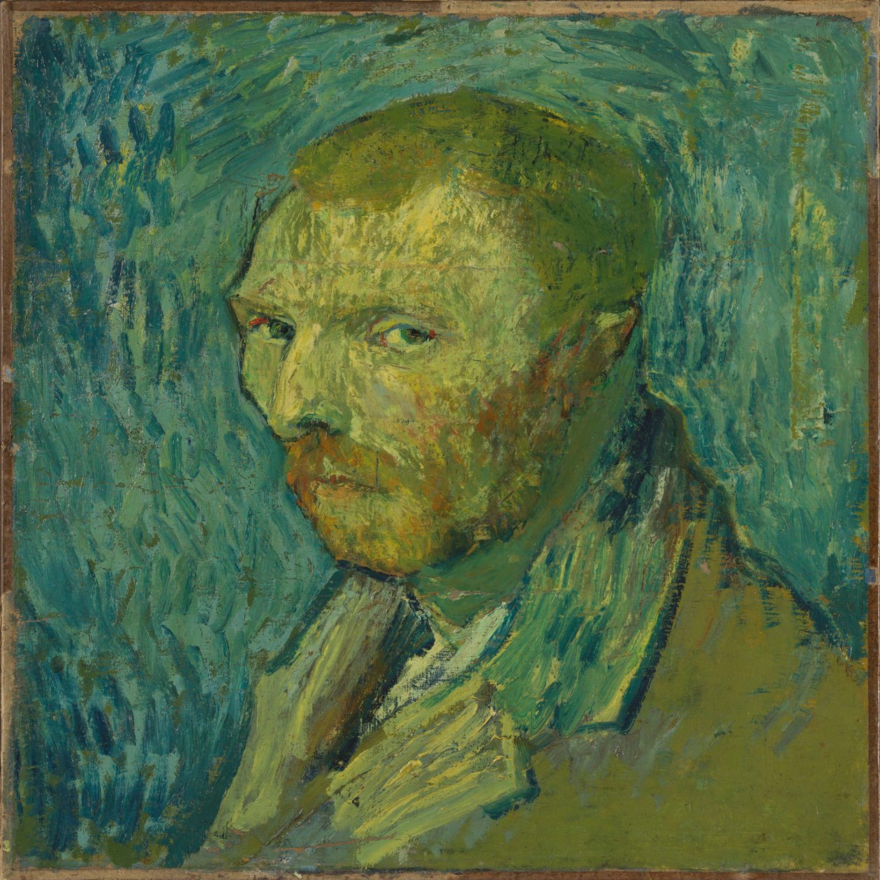 Självporträtt av Vincent van Gogh
