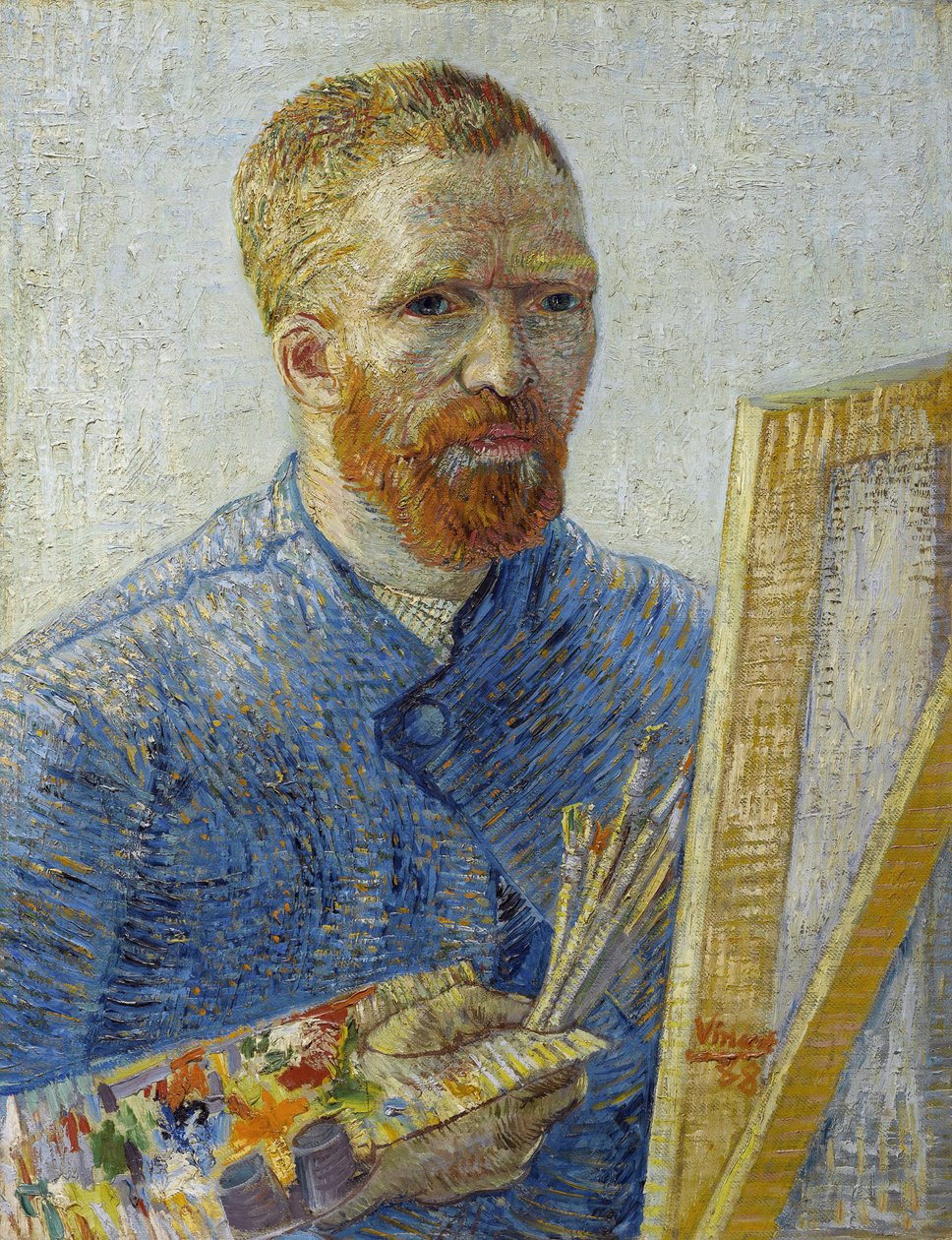 Självporträtt av Vincent van Gogh