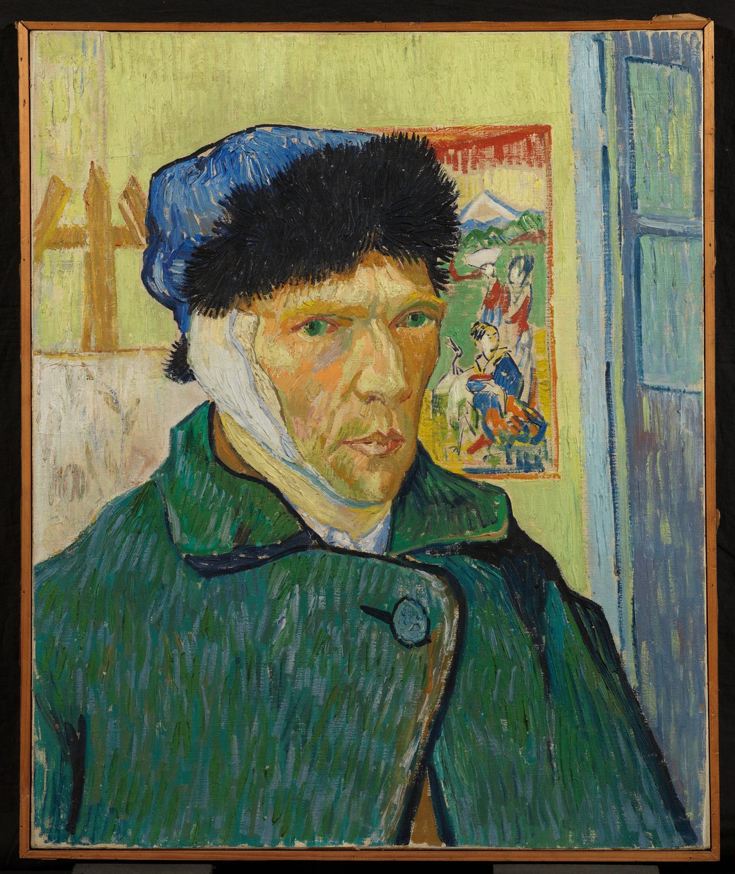 Självporträtt med bandagerat öra av Vincent van Gogh