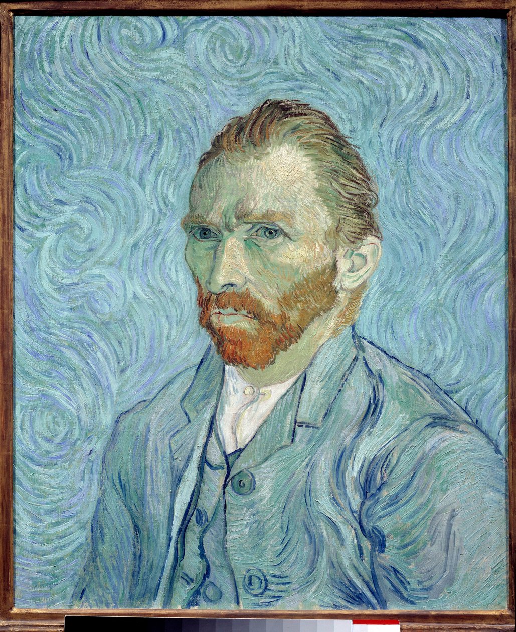 Självporträtt av Vincent van Gogh