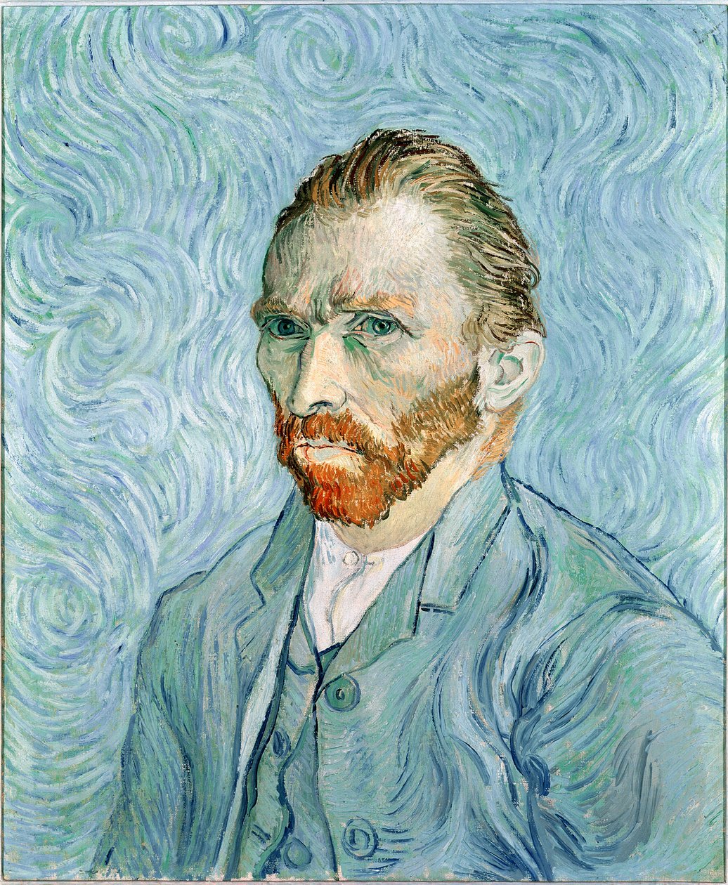 Självporträtt av Vincent van Gogh