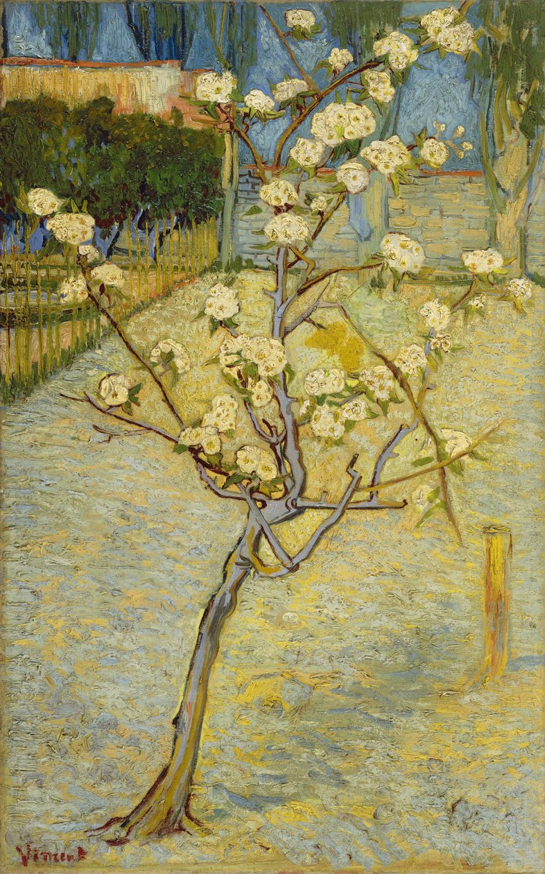Ett litet päronträd i blom av Vincent van Gogh