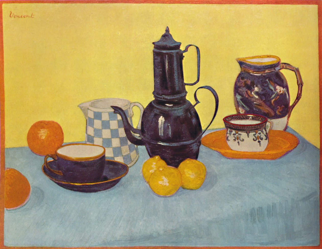 Stilleben med kaffekanna, 1888, 1937. av Vincent van Gogh