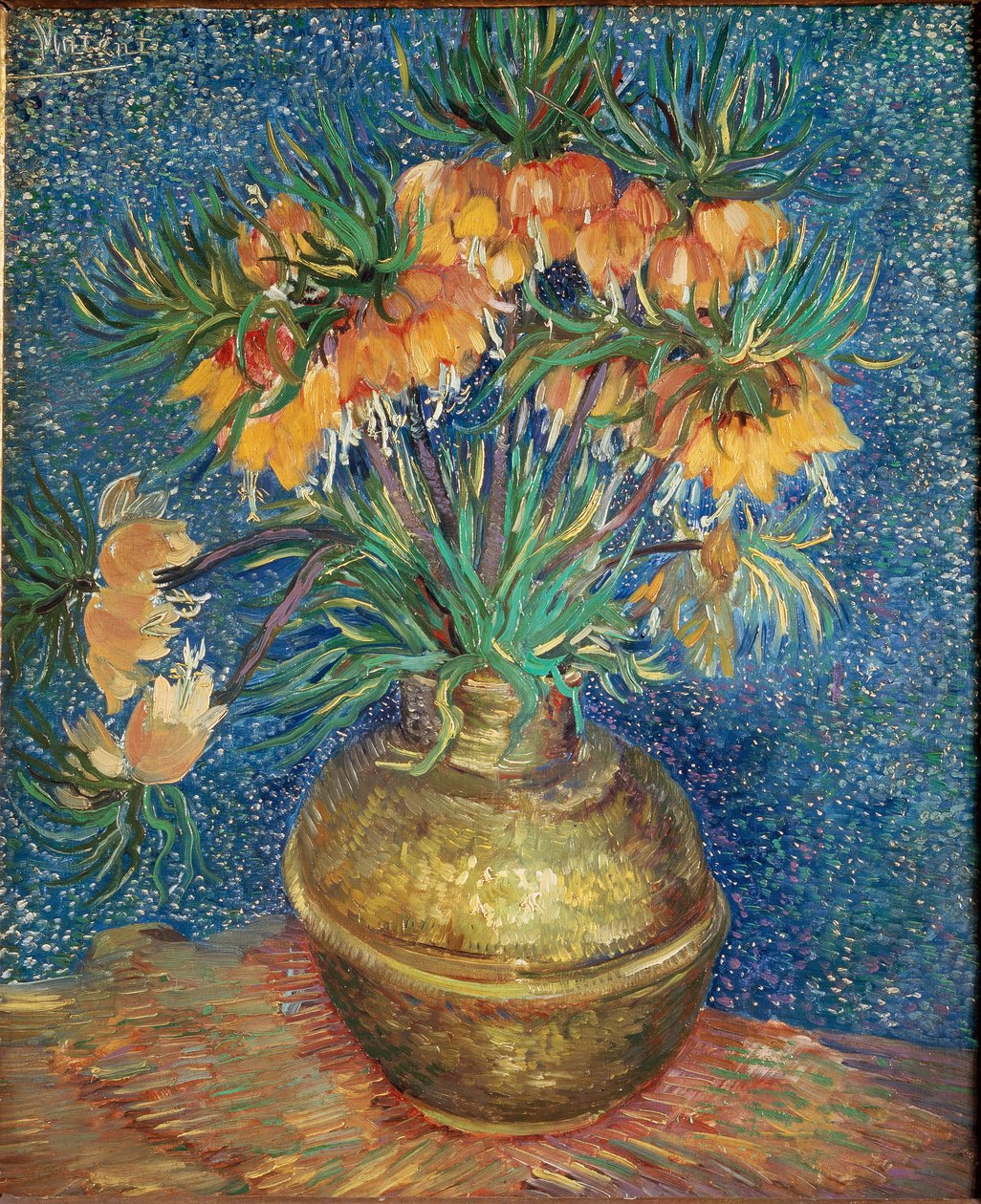 Stilleben av fritillaries av Vincent van Gogh