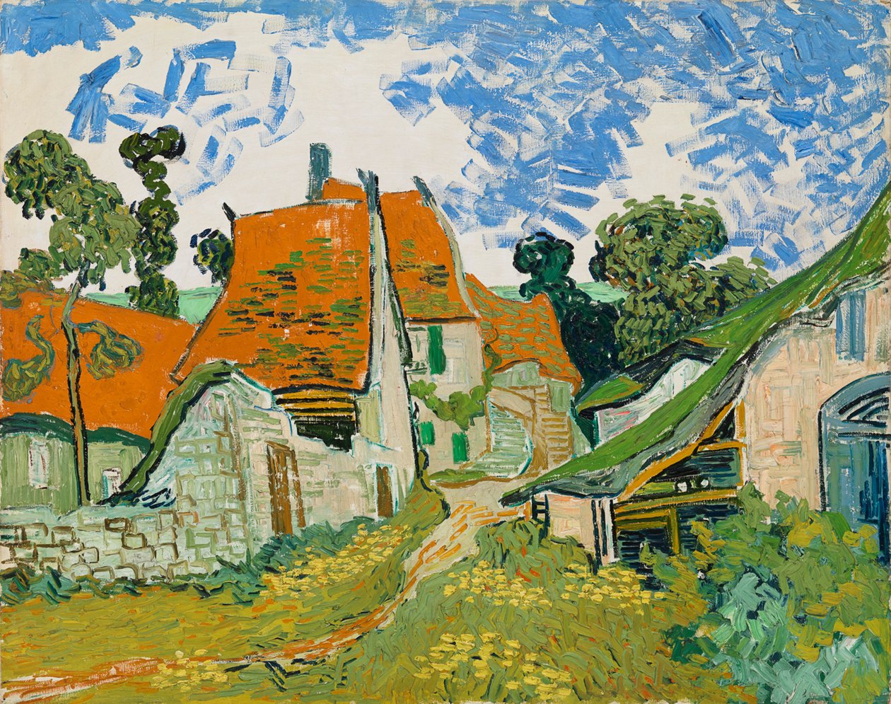 Gata i Auvers-sur-Oise av Vincent van Gogh