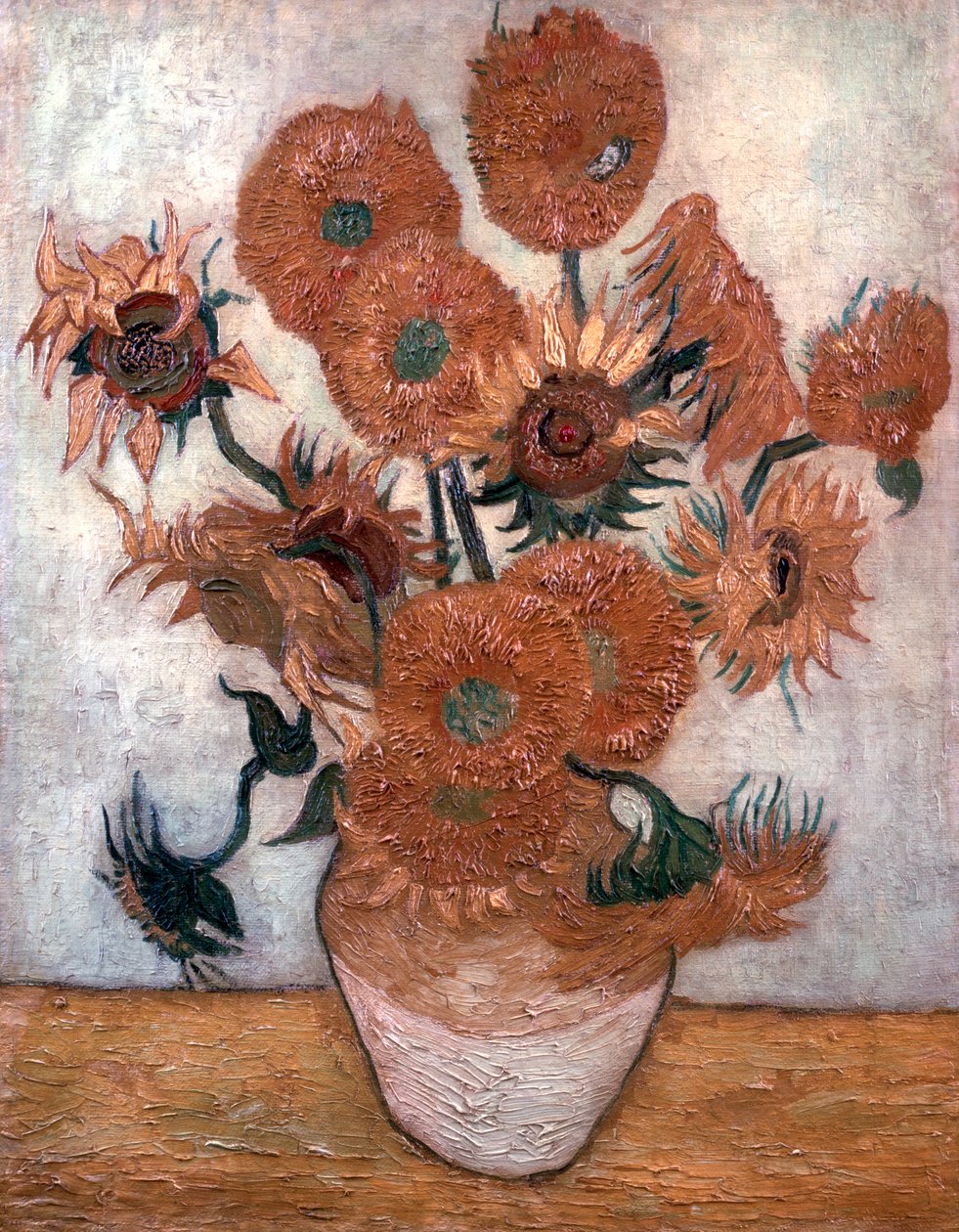Solrosor, 1889. av Vincent van Gogh