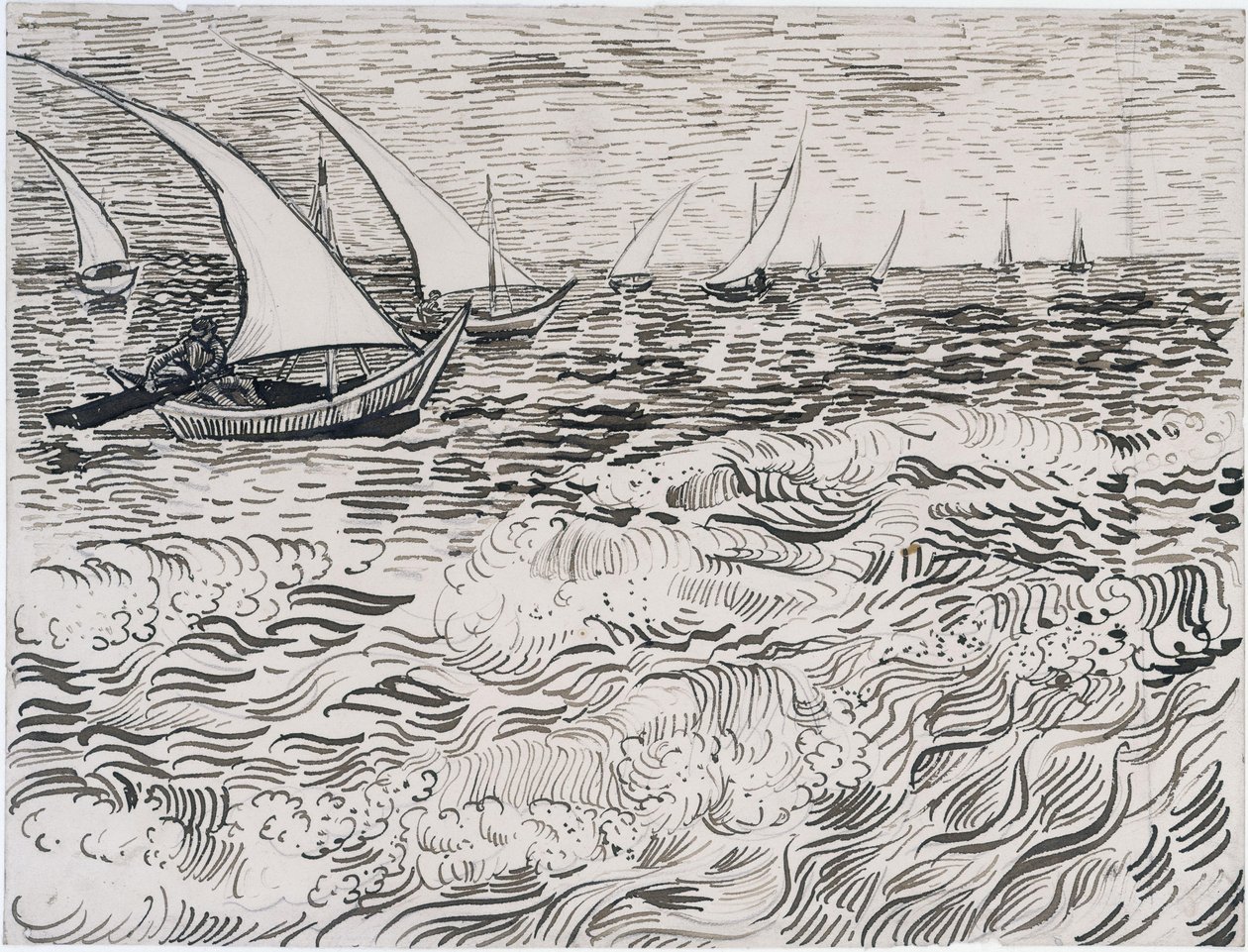 Bränning av Vincent van Gogh