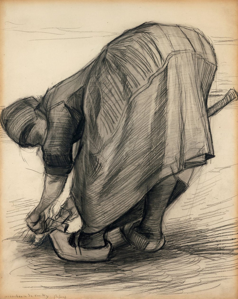 Morotsdragaren av Vincent van Gogh