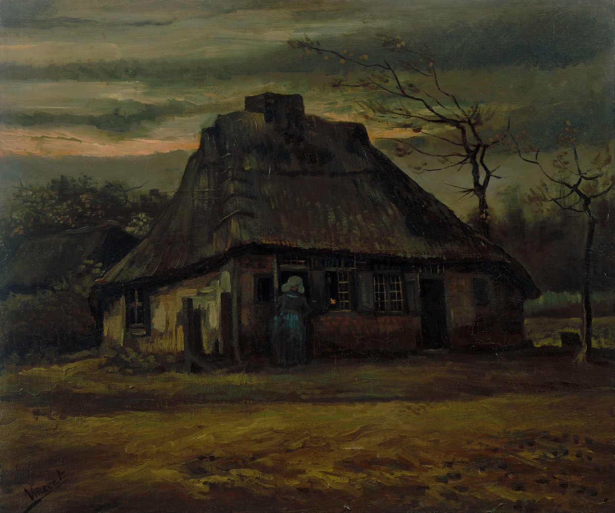Stugan av Vincent van Gogh