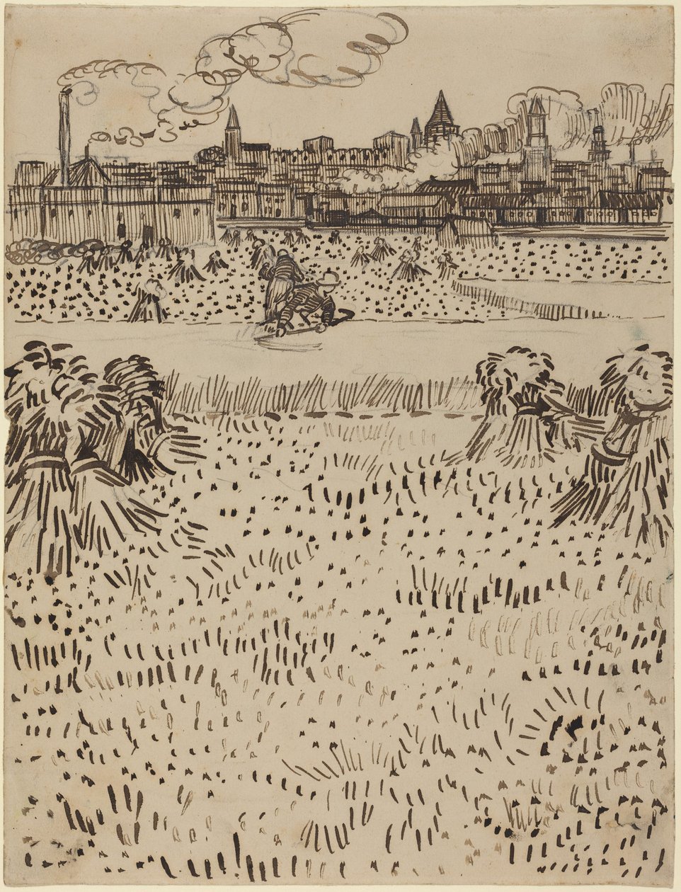 Skörden av Vincent van Gogh