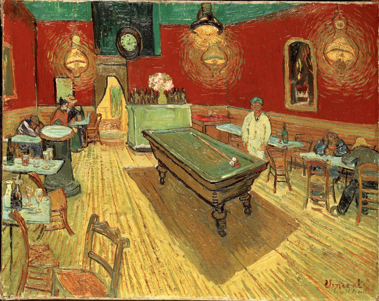 Nattcaféet av Vincent van Gogh