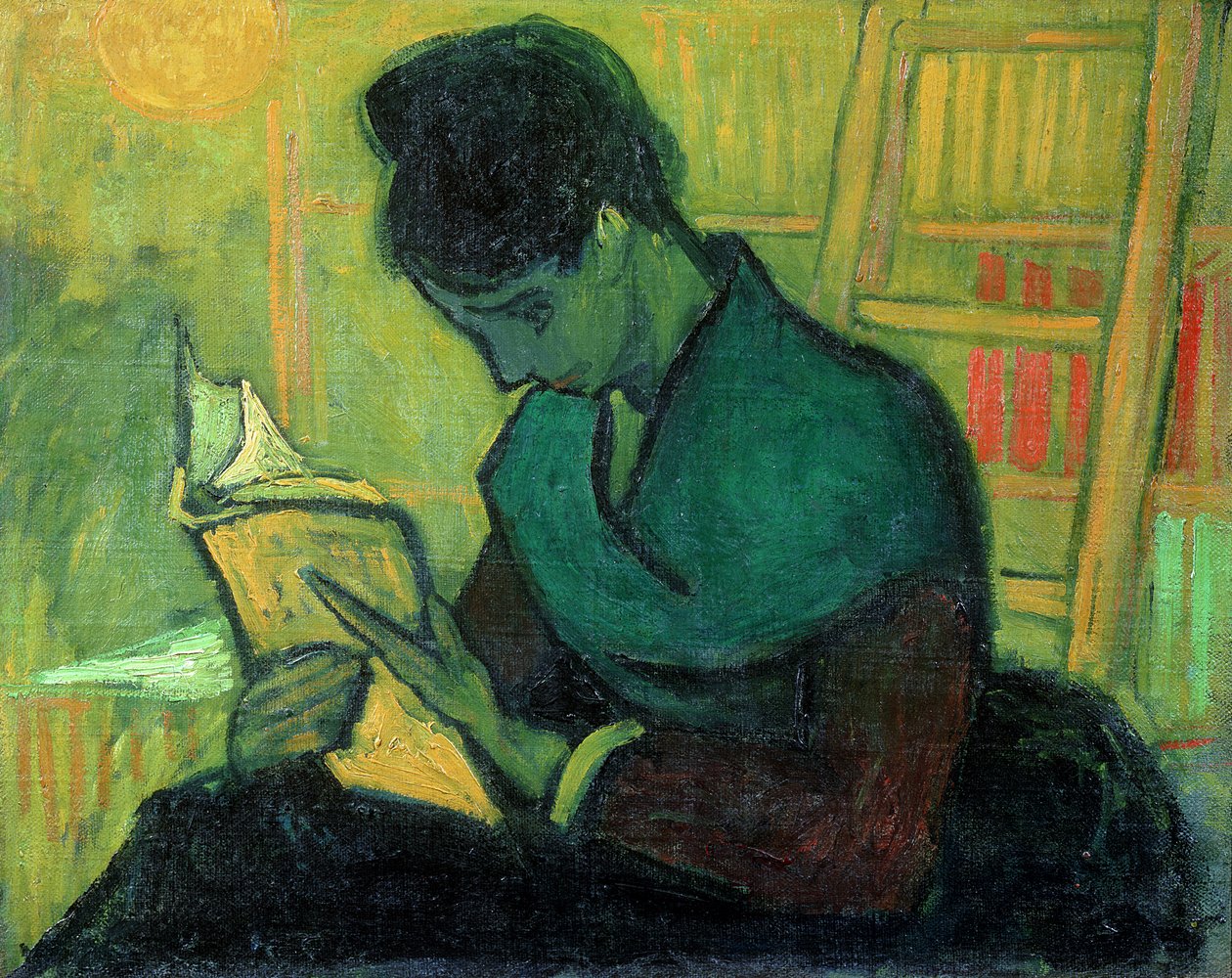 Romanläsaren, 1888 av Vincent van Gogh