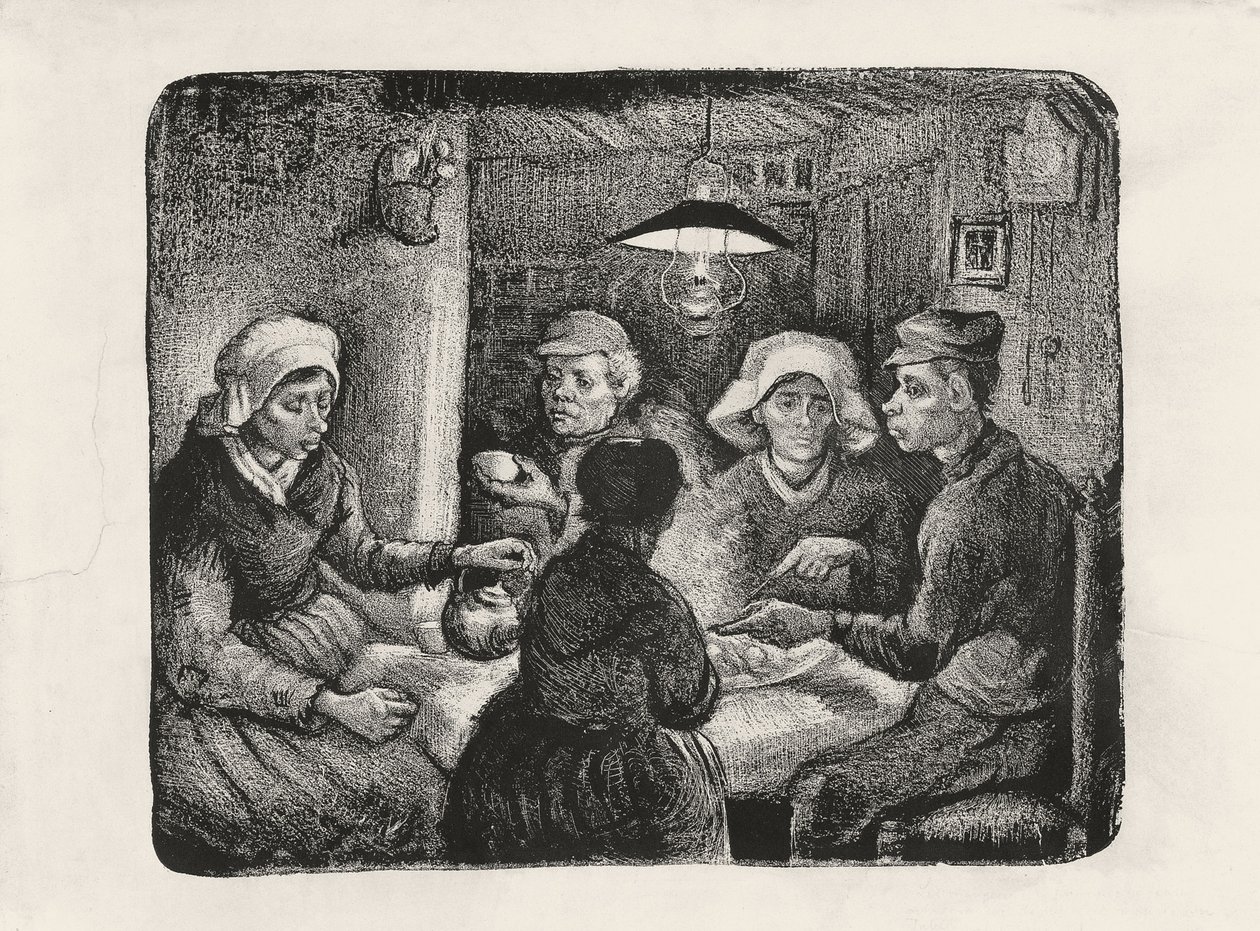 Potatisätarna av Vincent van Gogh