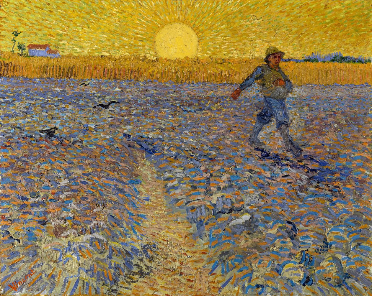 The Sower, ca 1888 (olja på duk) av Vincent van Gogh