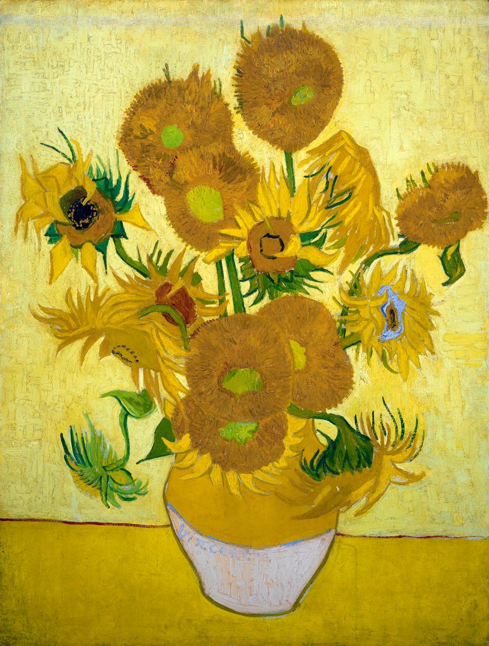 Solrosorna, 1889 av Vincent van Gogh