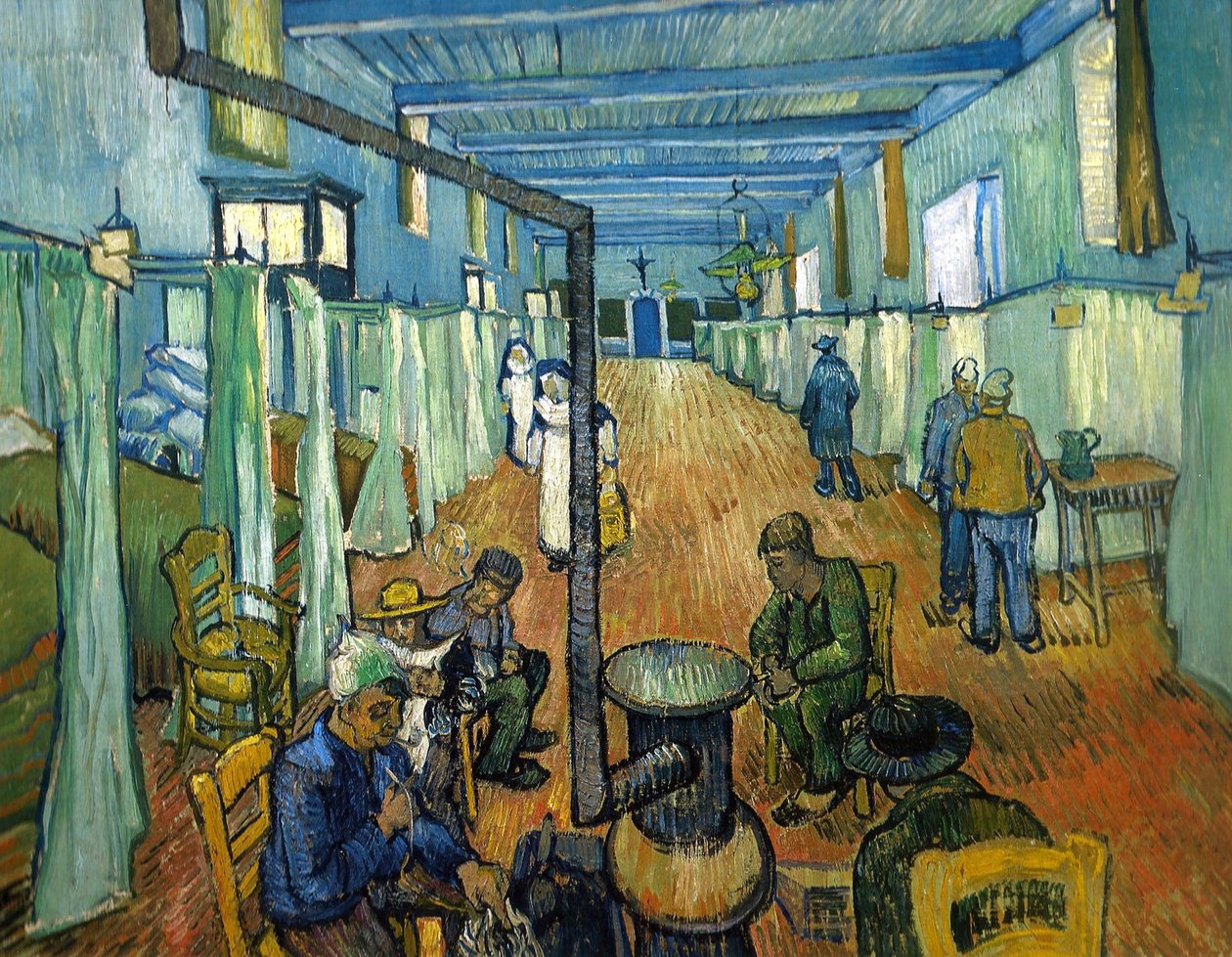 Avdelningen på sjukhuset i Arles av Vincent van Gogh