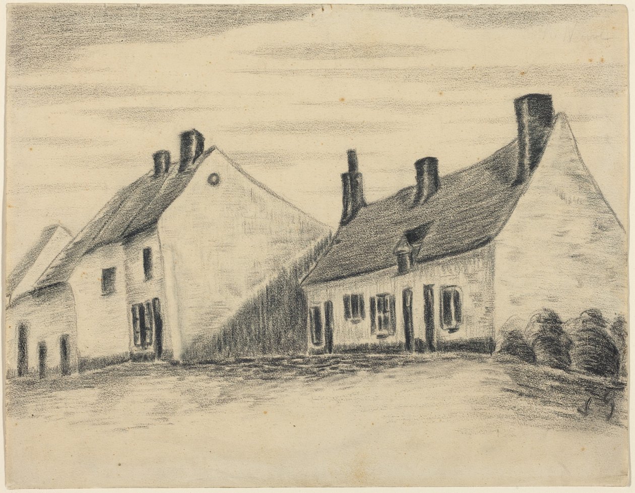 Zandmennik-huset av Vincent van Gogh