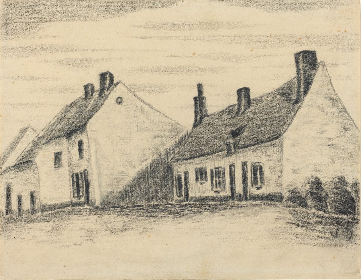 Zandmennikhuset, ca. 18791880. av Vincent van Gogh