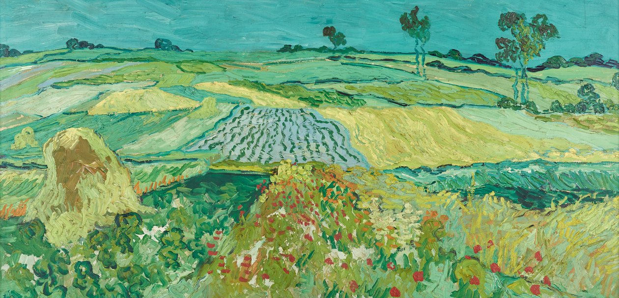 Slätten nära Auvers av Vincent van Gogh