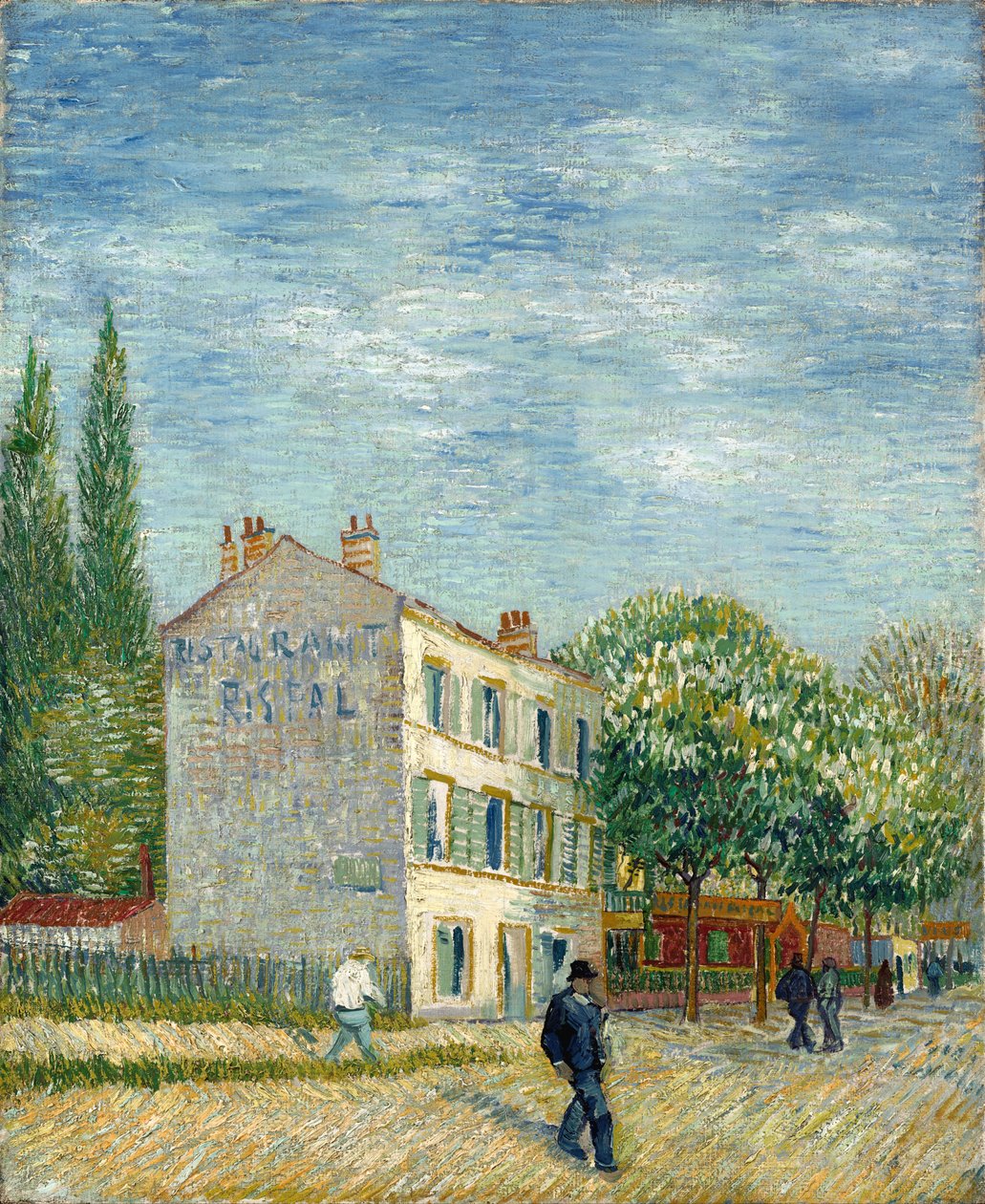 Restaurangen Rispal i Asnières av Vincent van Gogh