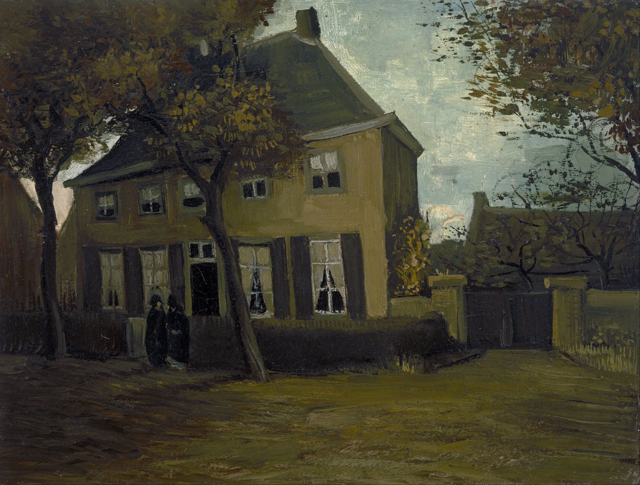 Prästgården i Nuenen av Vincent van Gogh