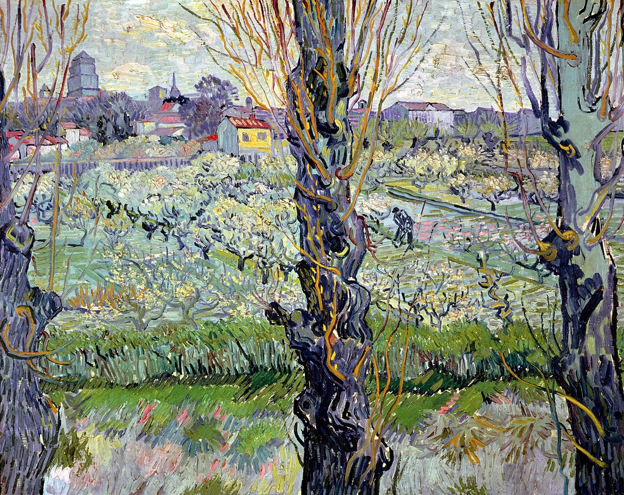 Utsikt över Arles av Vincent van Gogh
