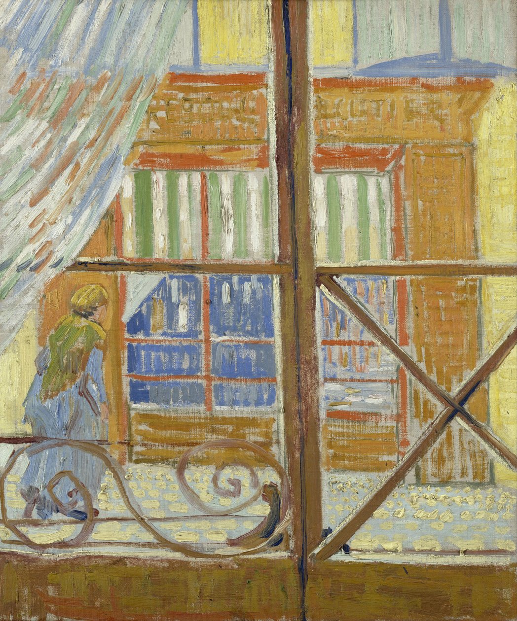 Vy över en slaktarbutik av Vincent van Gogh