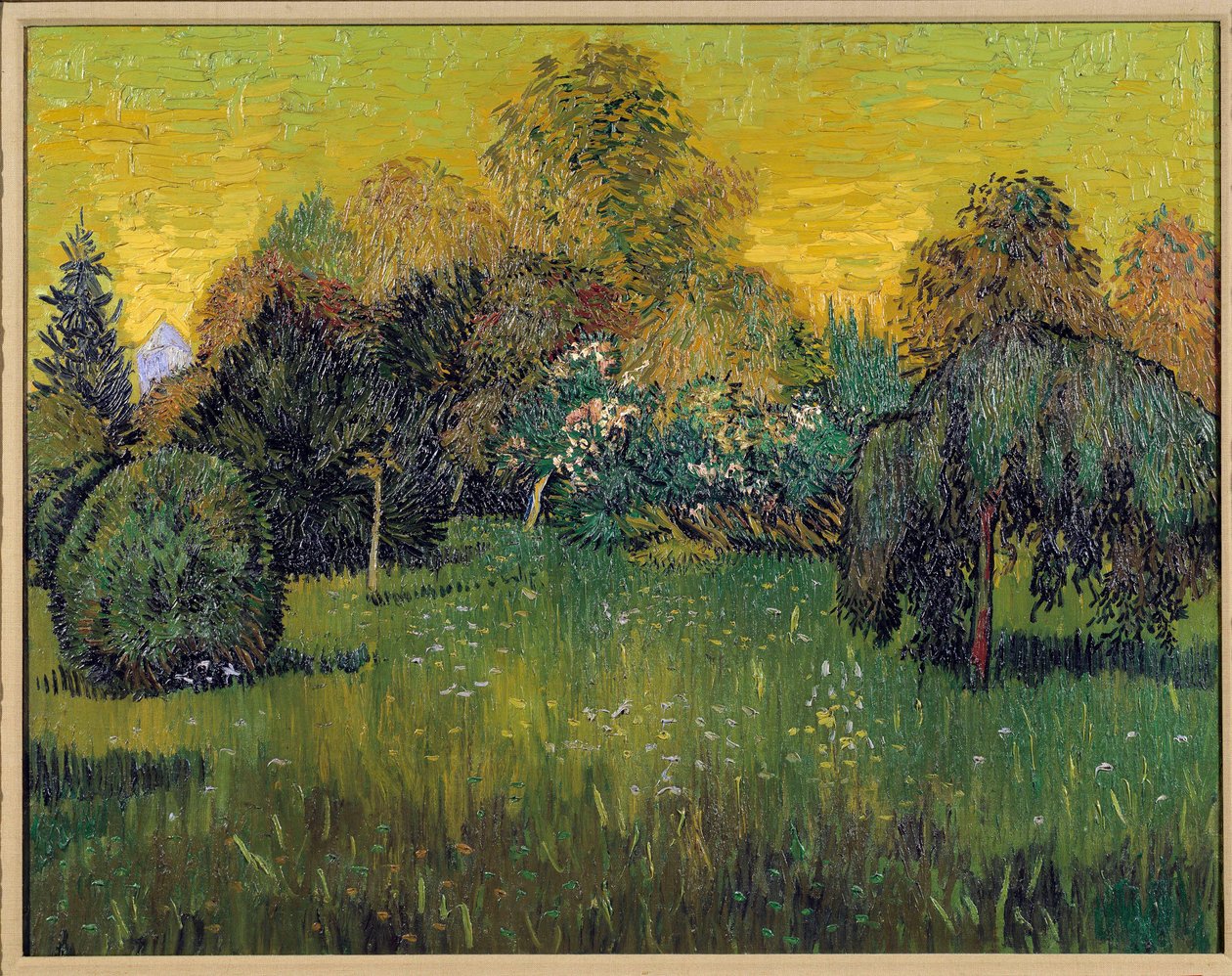 poetens trädgård av Vincent van Gogh