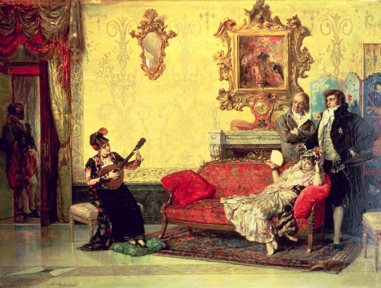 Konserten av Vincente Gonzalez Palmaroli